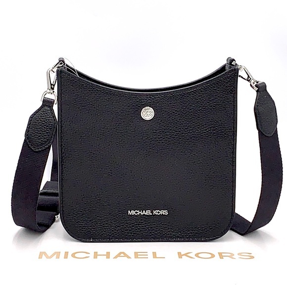 Michael Kors Handbags - MICHAEL KORS Briley Small Pebbled Leather Black